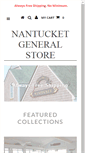 Mobile Screenshot of nantucketgeneralstore.com